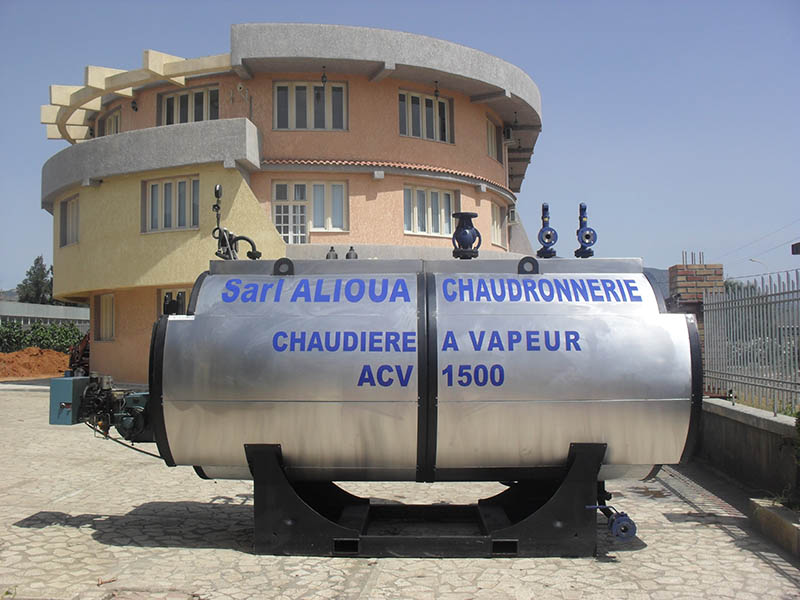 Chaudière à vapeur Alioua chaudronnerie Algérie