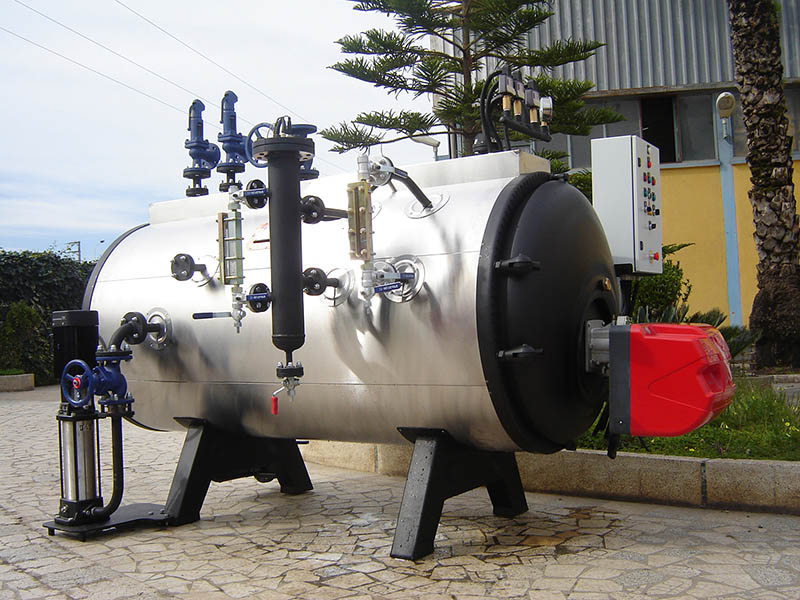 Chaudière à vapeur Alioua chaudronnerie Algérie