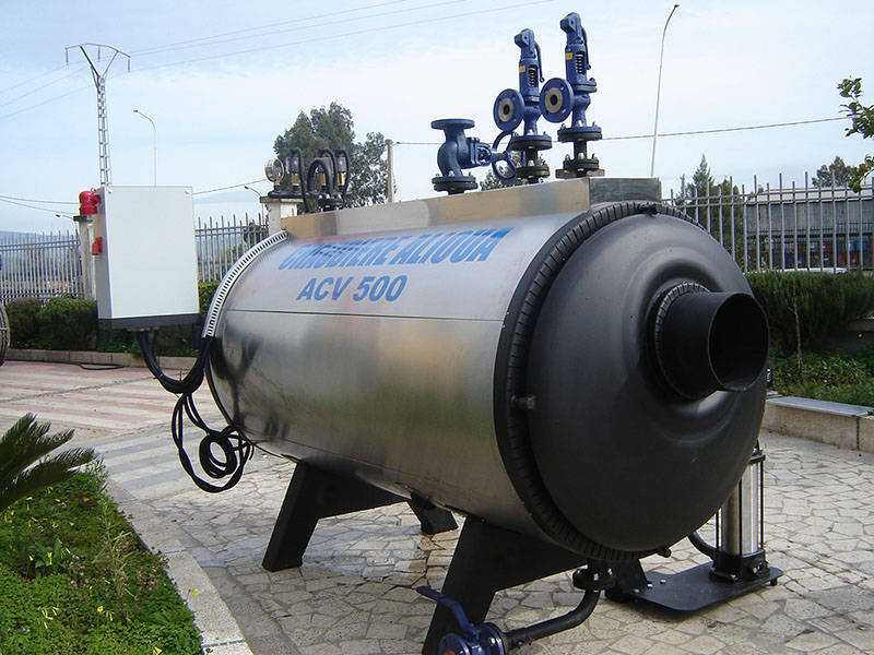 Chaudière à vapeur Alioua chaudronnerie Algérie