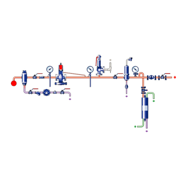 Installation réseaux vapeurs